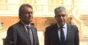 Artur Mas e Francesc Homs