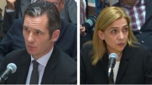 Iñaki Urdangarín e Cristina de Borbón